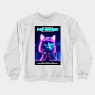 Funny Cat Movie Parody Crewneck Sweatshirt